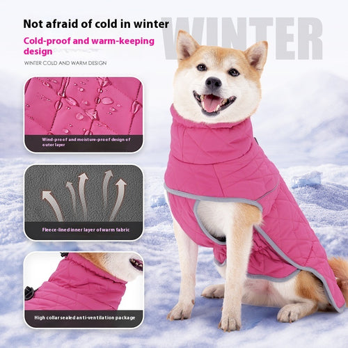 Warm Winter Wear For Large dog winter coats - Essential Loved