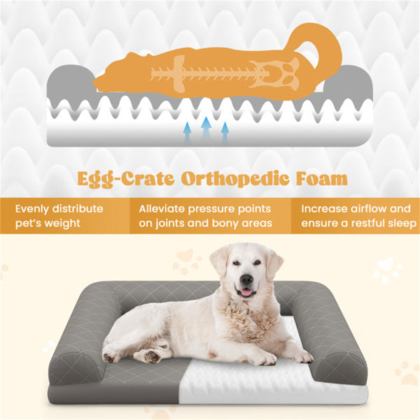 36 Inch Best Orthopedic Dog Bed - Essential Loved