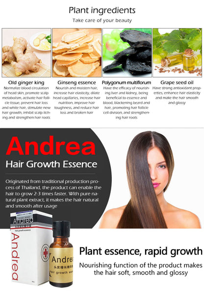 Hair Growth Anti Hair Loss Liquid 20ml with natural ingredients for dense hair and keratin care.