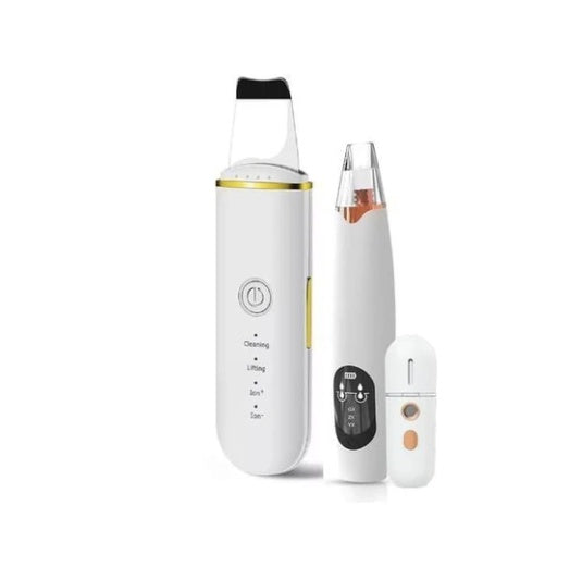 The New Ultrasonic Facial Cleanser Peeling Machine Removes Facial Blackheads | Facial Skin Scrubber - Essential Loved