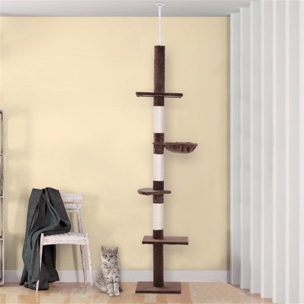 Wooden Cat House - Cat Tree | Cat Climbing Tower - Essential Loved