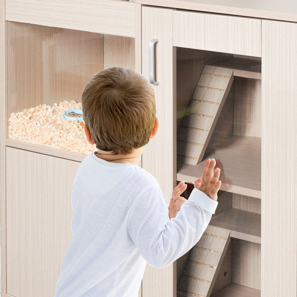 4-layer Hamster Cage Made Of Wood