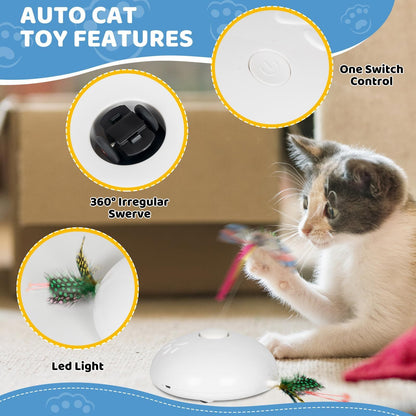 Automatic Cat Toys, Indoor Cat | Interactive Cat Toys - Essential Loved