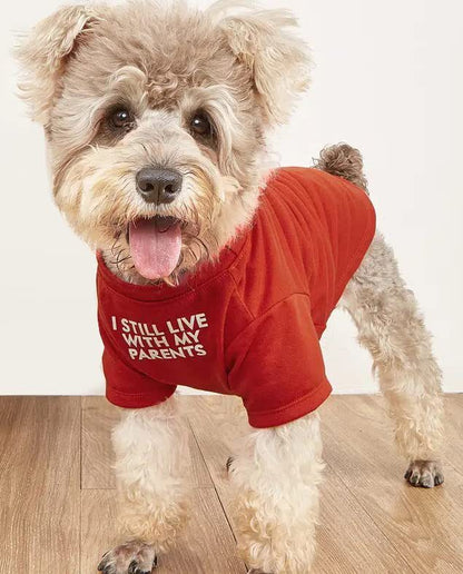 Pet Clothes Round Neck T-shirt