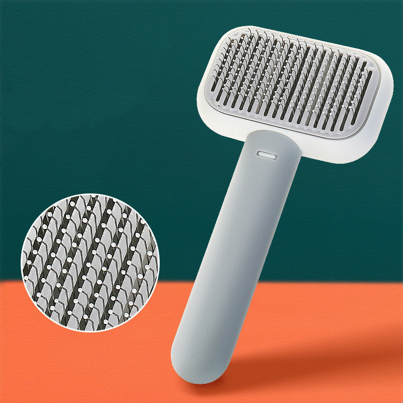 Comb Open-Knot Brush Grooming Cleaning Tool Stainless Steel Comb | Dog Massage Brush - Essential Loved
