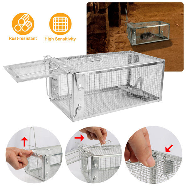 Mouse Trap, Galvanized Iron Mouse Control Bait Catcher, Prohibited Platform Amazon
