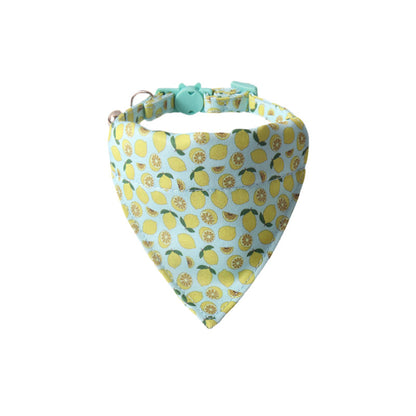 Pet Collar Colorful Fruit Series With Bell