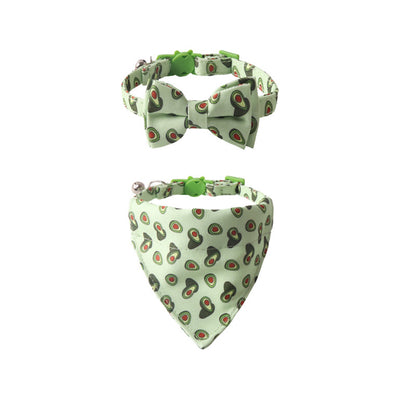 Pet Collar Colorful Fruit Series With Bell