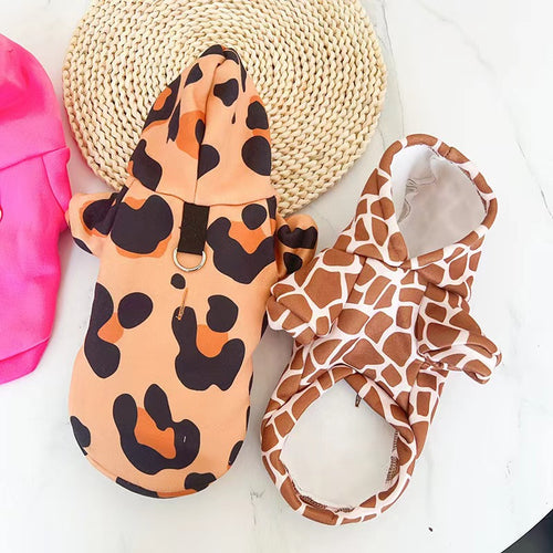 Fashionable Leopard Print Leopard Print Dog Sweater - Essential Loved