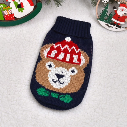 Pet Sweater Thickened Dogs And Cats Sweater