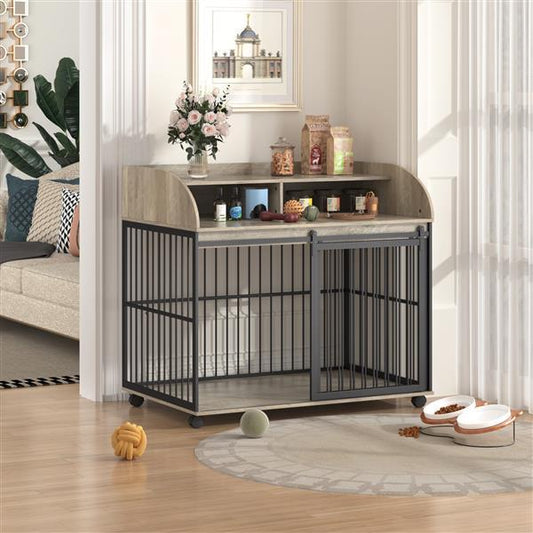 Heavy Duty Dog Cage Furniture Large - Essential Loved