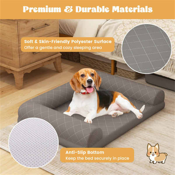 36 Inch Best Orthopedic Dog Bed - Essential Loved