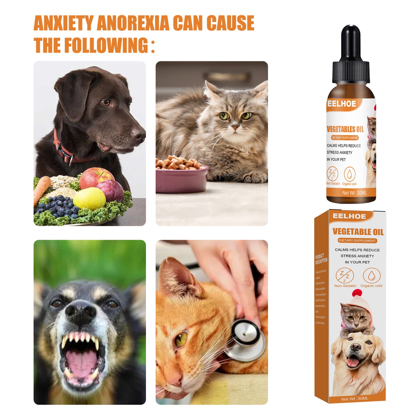 Relieve Anxiety - Hemp Seed Oil Health Enhancement Care Essence | Essential Oils To Calm Dogs - Essential Loved