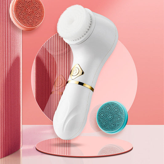 Electric facial cleanser pore cleaner for effective skin care.