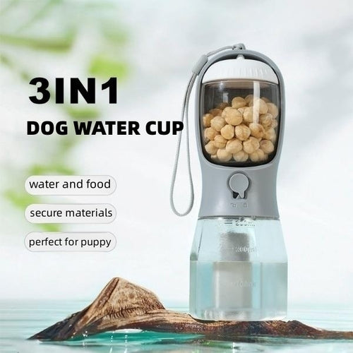 Three-in-one Portable Small Multi-functional water cup for dogs - Essential Loved