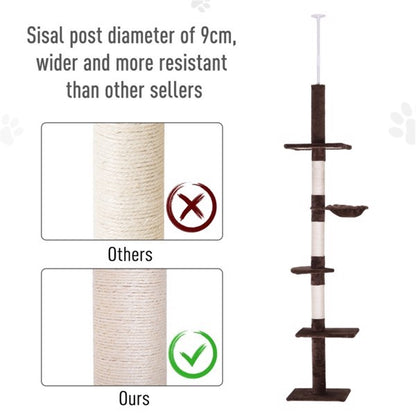 Wooden Cat House - Cat Tree | Cat Climbing Tower - Essential Loved