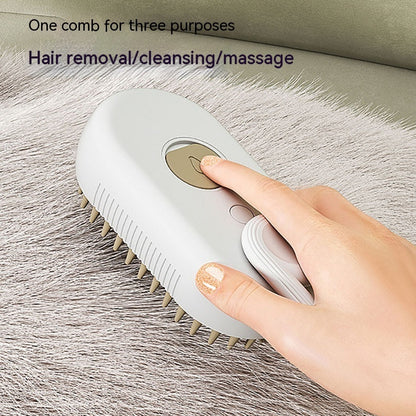 3 In 1 Electric Spray pet Brushes For Massage | Cat Steam Brush - Essential Loved