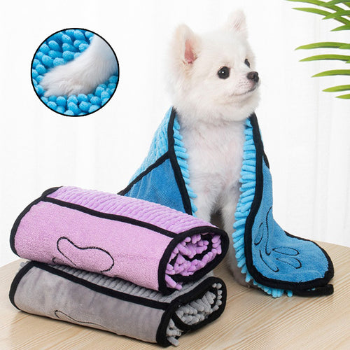 Super Absorbent And Quick Drying Pet Towel Dog - Essential Loved