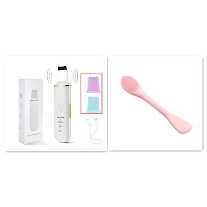 The New Ultrasonic Facial Cleanser Peeling Machine Removes Facial Blackheads | Facial Skin Scrubber - Essential Loved