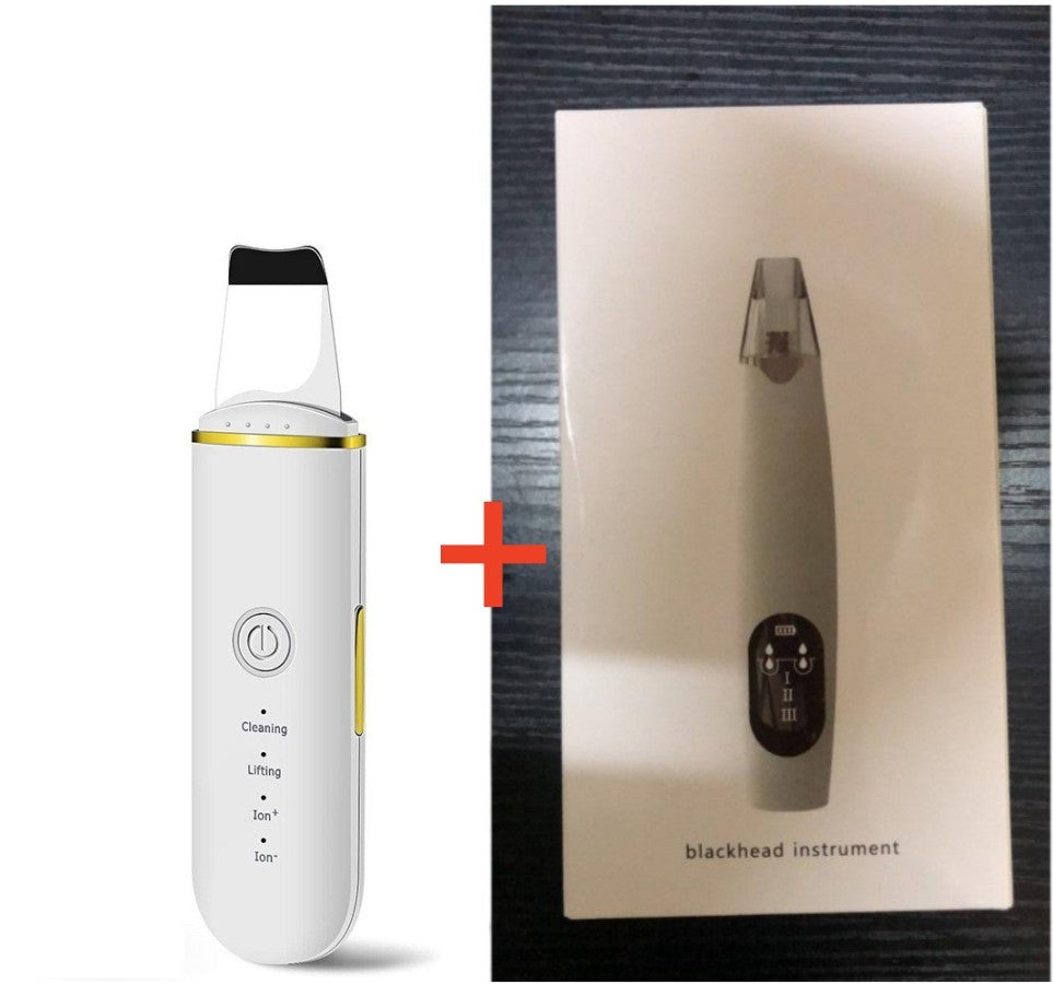 The New Ultrasonic Facial Cleanser Peeling Machine Removes Facial Blackheads | Facial Skin Scrubber - Essential Loved
