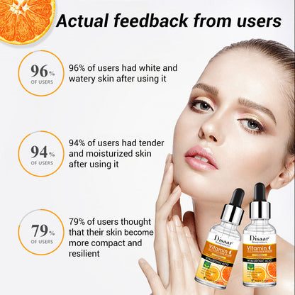 Hyaluronic Acid Vitamin C Face Serum with Whitening and Moisturizing Benefits.