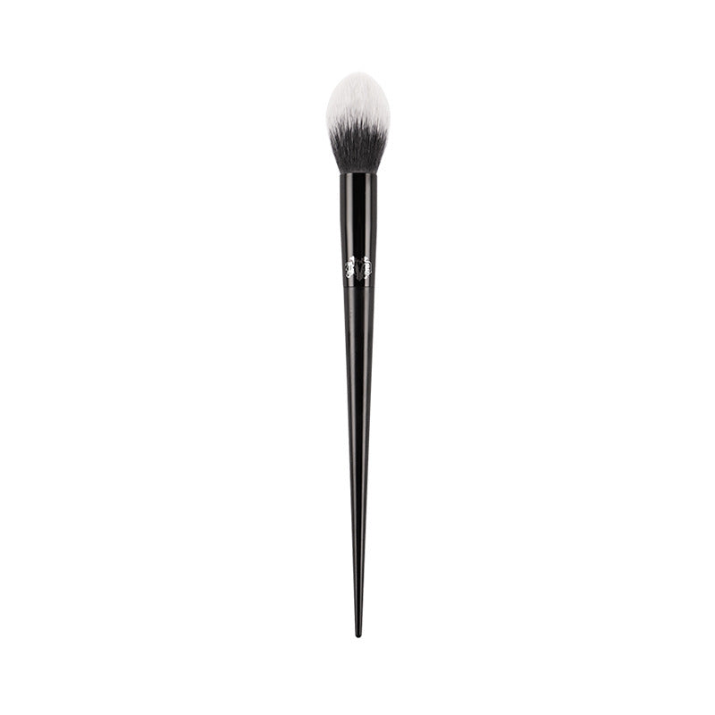 Plastic Handle Eye Shadow Foundation Brush Makeup Tool