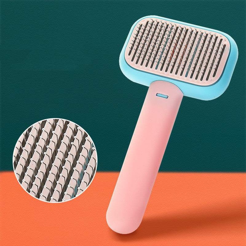 Comb Open-Knot Brush Grooming Cleaning Tool Stainless Steel Comb | Dog Massage Brush - Essential Loved