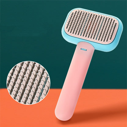 Comb Open-Knot Brush Grooming Cleaning Tool Stainless Steel Comb | Dog Massage Brush - Essential Loved