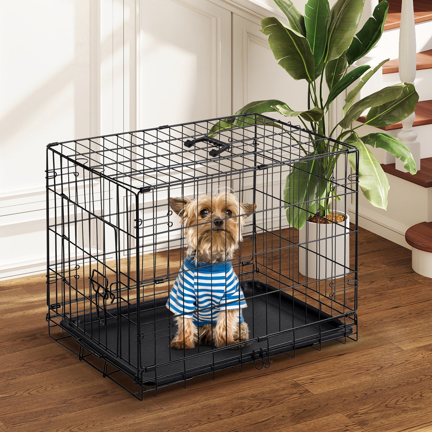 24-30 Inch Single Door Dog Cage