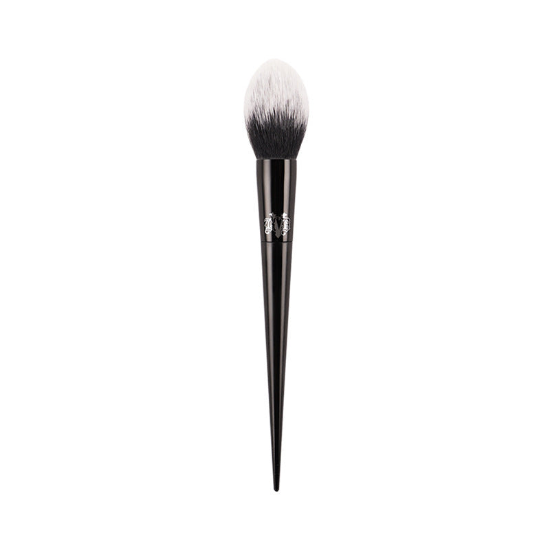 Plastic Handle Eye Shadow Foundation Brush Makeup Tool